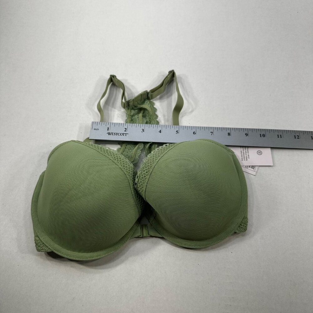Auden Women's Size 32DD Bra The Ace Lightly Lined Racerback Kiwi Green New - Picture 10 of 14